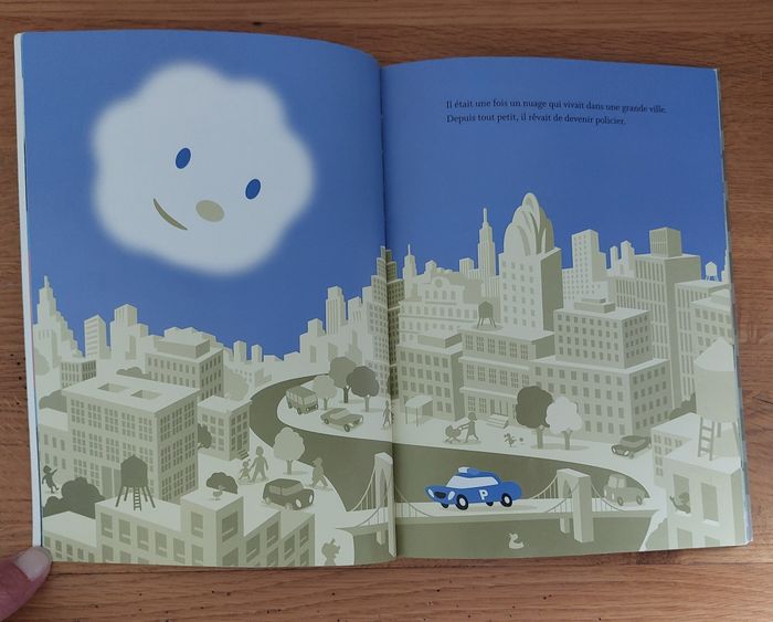 Le nuage policier - l'école des loisirs - photo numéro 2