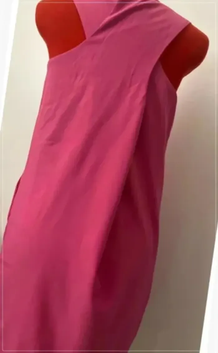 Robe rose dos croisé Reserved - photo numéro 4