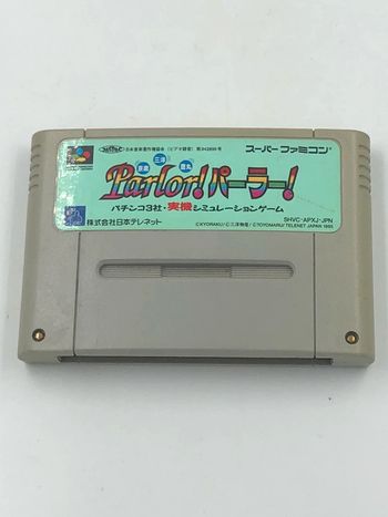Jeu video Kyouraku Sanyou Maruhon Parlor sur console Nintendo Super Famicom