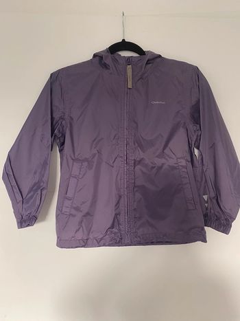 Imperméable violet