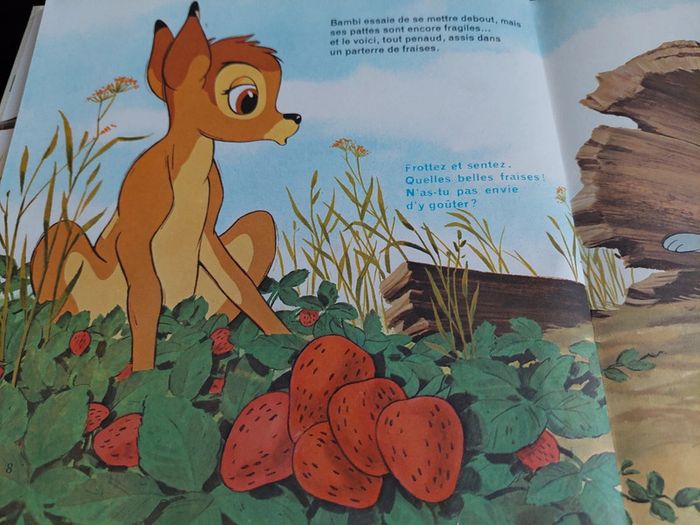 Livre Les mille parfums Bambi Walt Disney - photo numéro 5