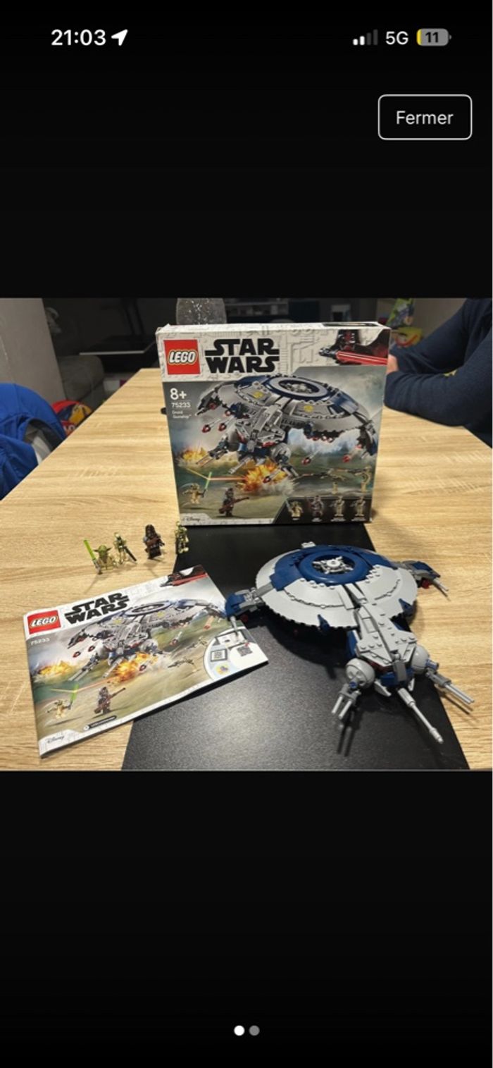 Lego stars wars droid Gunship 75233 - photo numéro 2