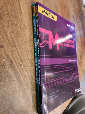 Lot de 2 livres : Management des entreprises