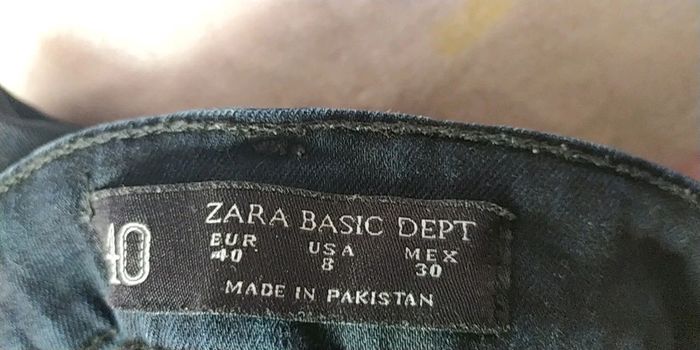 Jeans noir Zara basics T40 - photo numéro 5