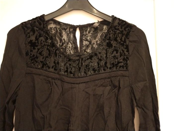Blouse Naf Naf noire - photo numéro 3