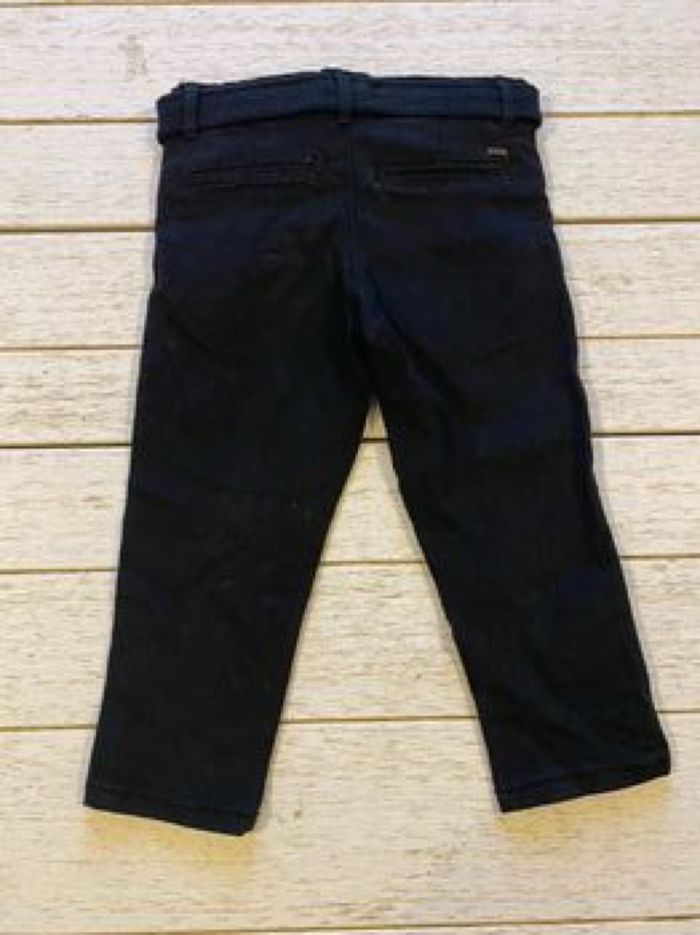 Pantalon chic + ceinture bébé garçon 2/3 ans - photo numéro 3