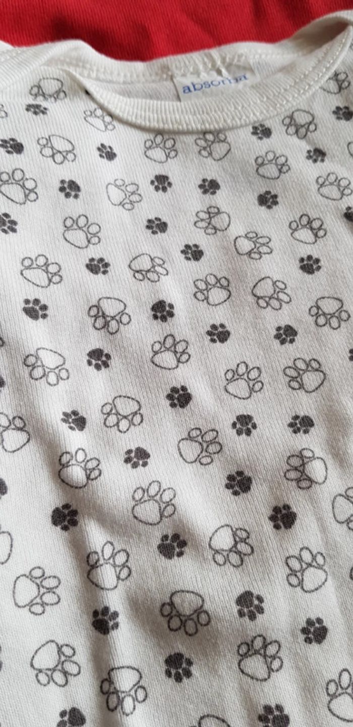 Lot de 3 bodys MC bébé fille - photo numéro 2