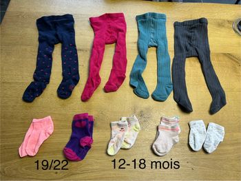 Collants et chaussettes 12-18mois