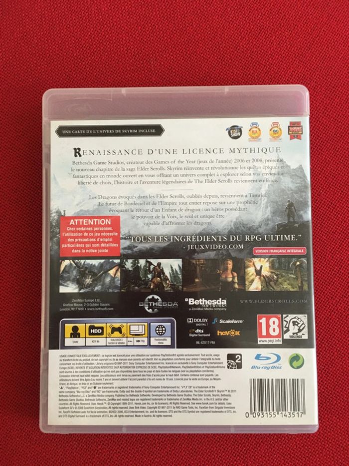 PlayStation 3 The elder scrolls V Skyrim - photo numéro 2