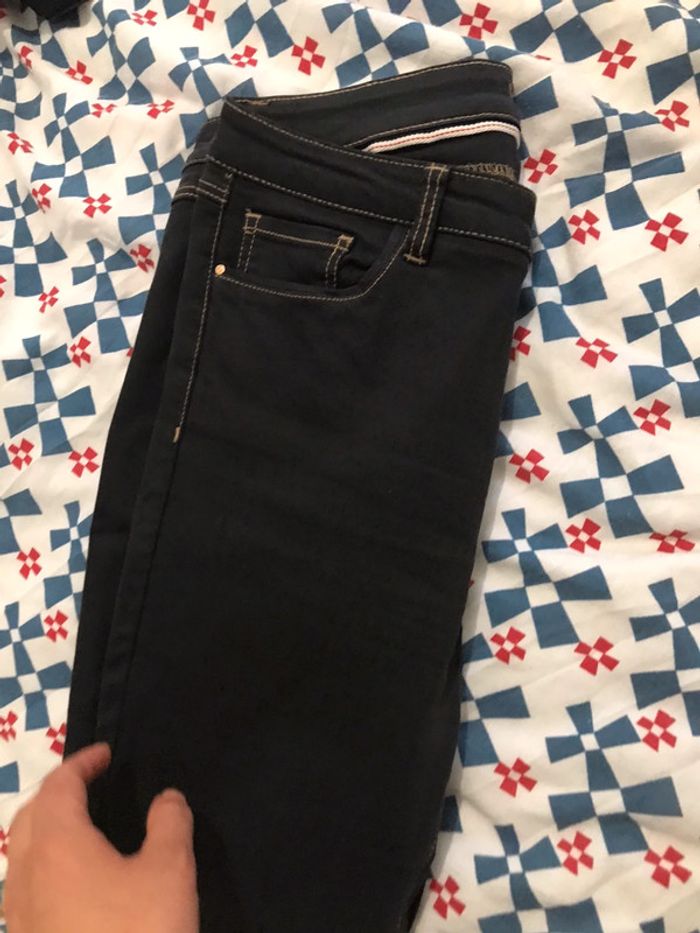 Jean femmes noire taille 40 marque Vila très bon état - photo numéro 7