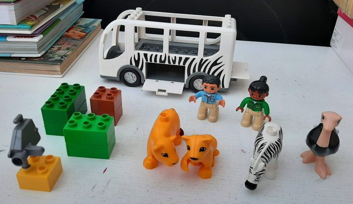 Lego Duplo Safari Bus et figurines