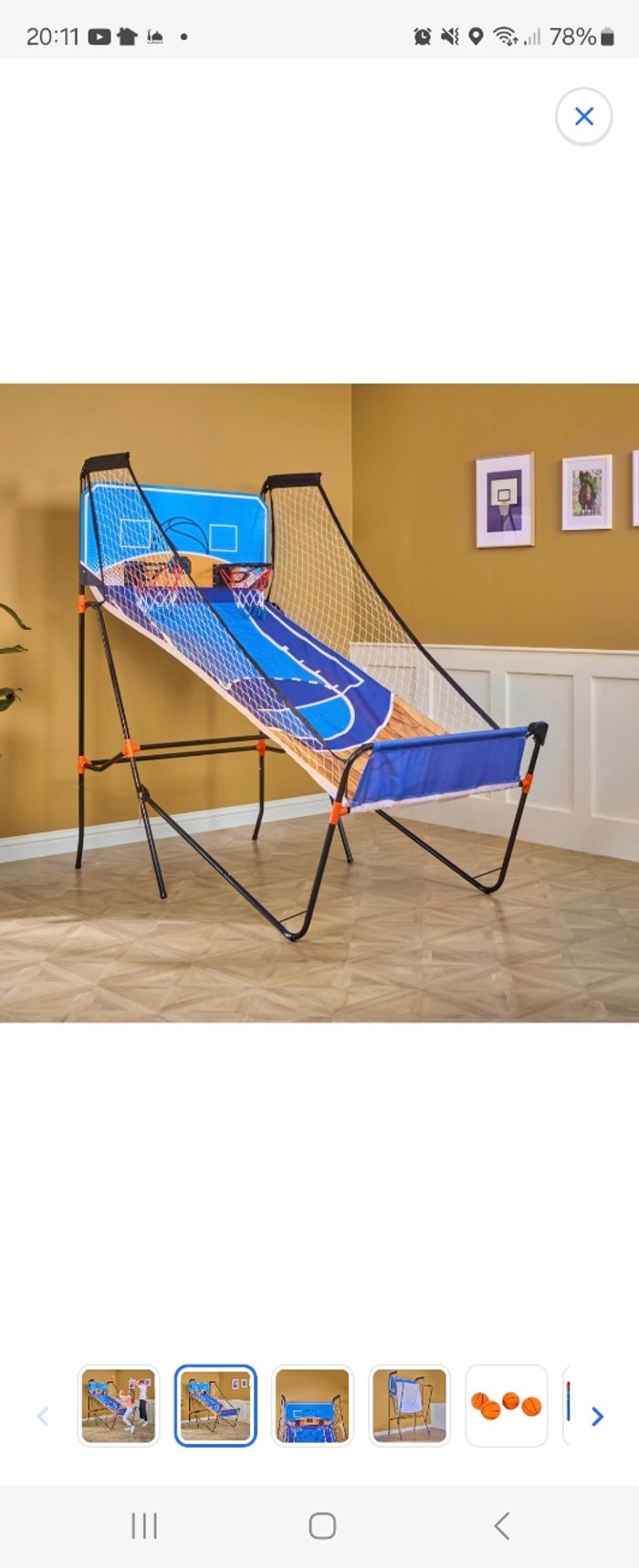 basket-ball lumineux neuf - photo numéro 2