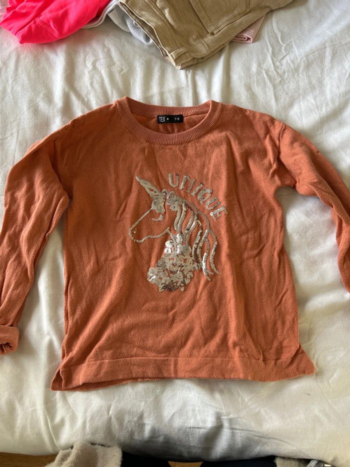 Pull léger licorne