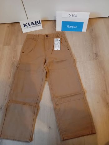 Pantalon toile garçon 5 ans Kiabi