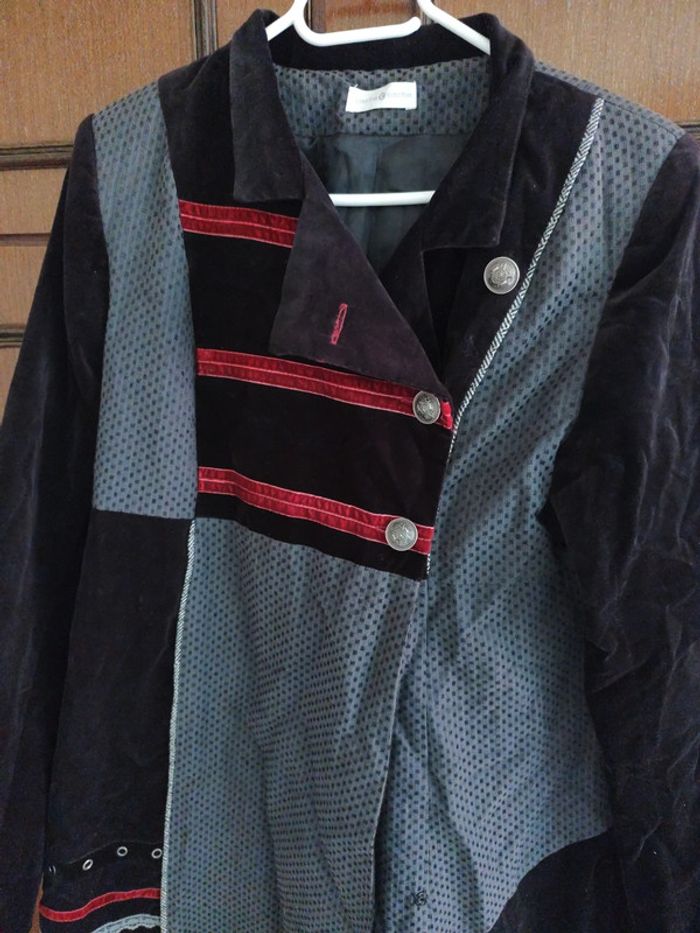 Manteau long cache cache - photo numéro 4
