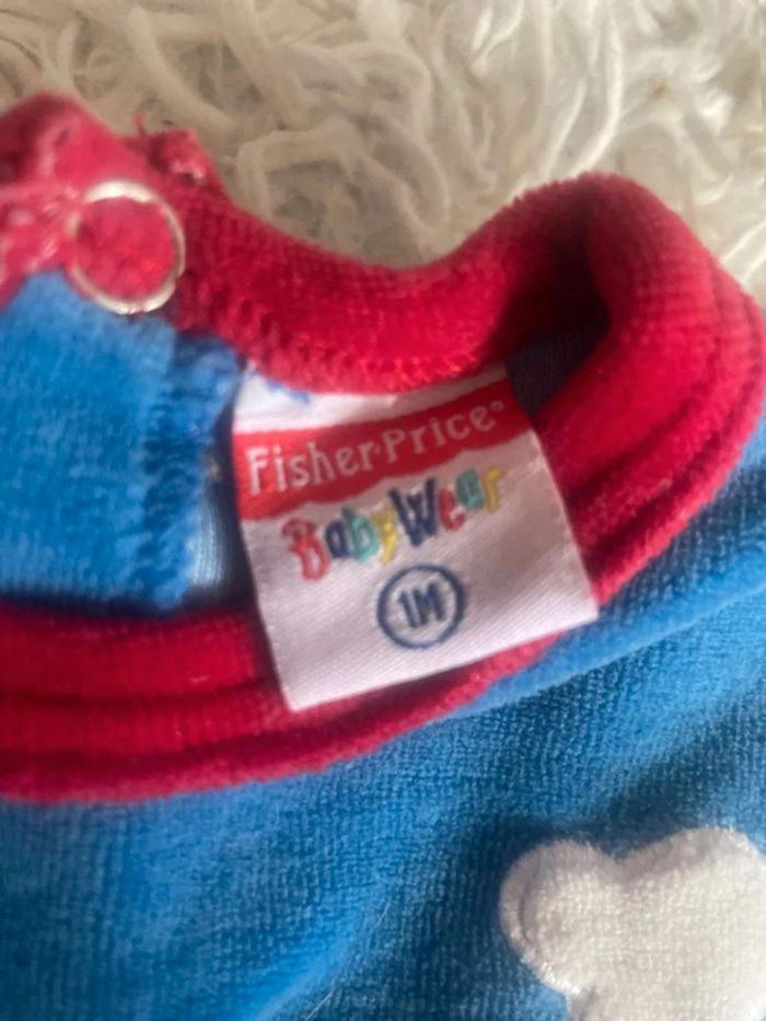 Grenouillère bleu et jaune - photo numéro 3