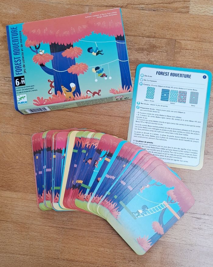 Jeu forest adventure djeco