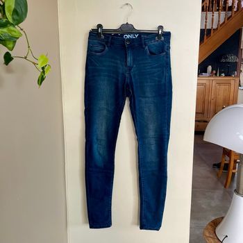 Jean skinny Only Blue Denim taille 29/32 stretch bleu foncé V053
