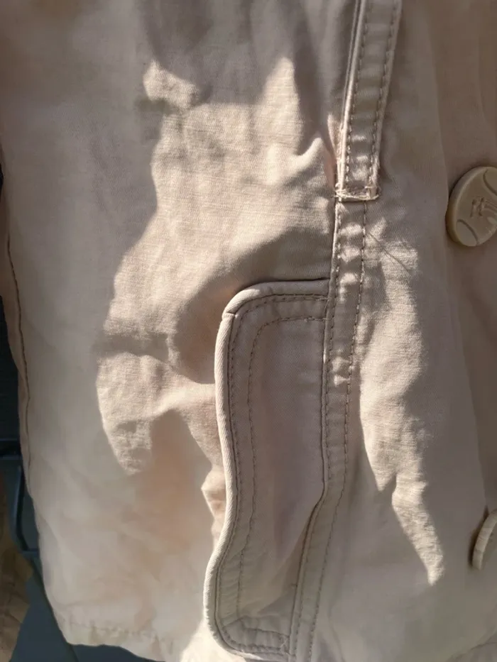 Veste légère beige In Extenso, taille S - photo numéro 5