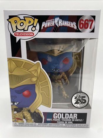 POP  N°667 Saban'S Power Rangers Goldar Edition 25 ans