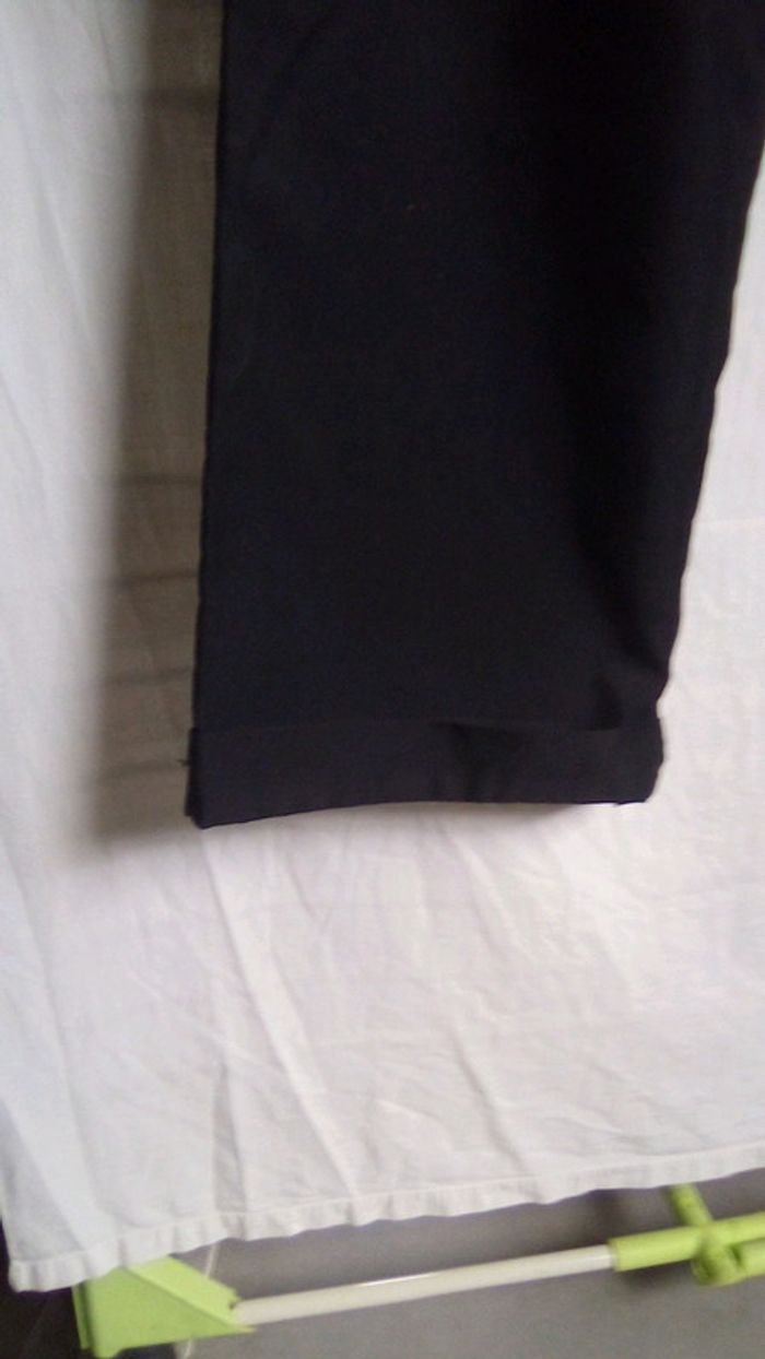 Pantalon large noir fin - photo numéro 5