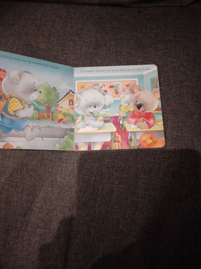 Livre enfant - Ourson à l'école - photo numéro 2
