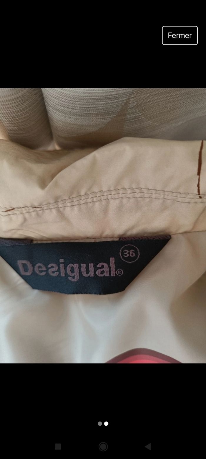 Trench Desigual - photo numéro 2
