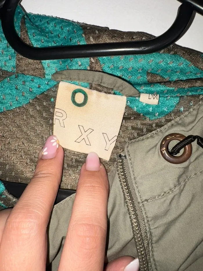 Veste kaki roxy femme - photo numéro 2