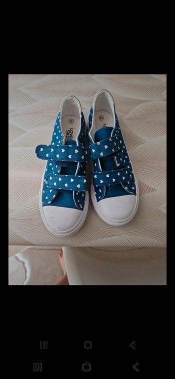 Chaussure toile fille