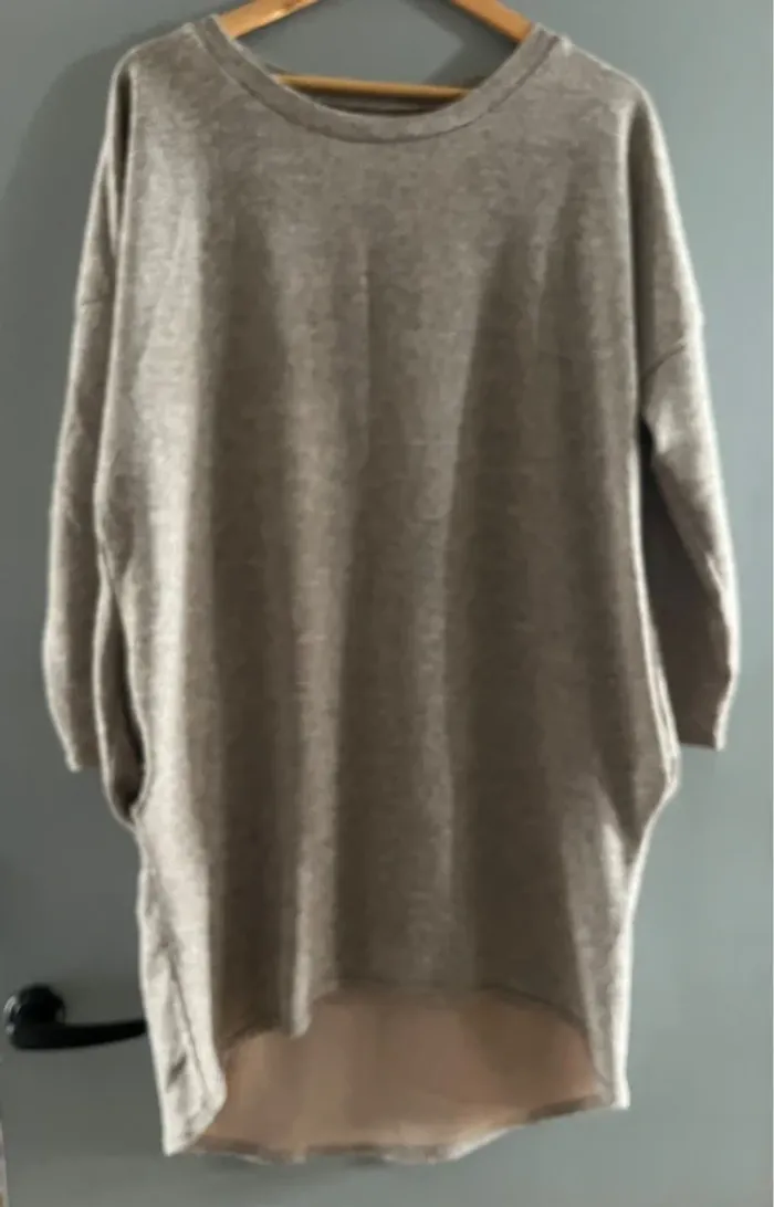 Robe pull en L