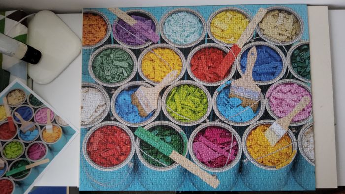 Puzzle 1000 pièces Lego - photo numéro 2