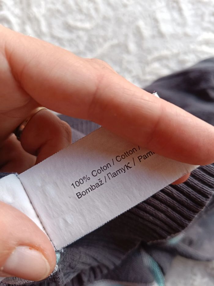 Gilet fin zippé avec capuche Garçon 2 ans Tao 100% coton - photo numéro 6