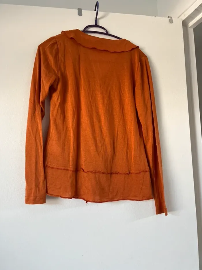Jolie haut manches longues taille 38/40 - photo numéro 4