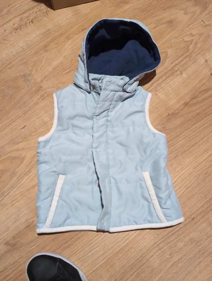 Doudoune sans manche 18 mois