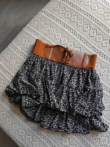 Jupe motif Léopard