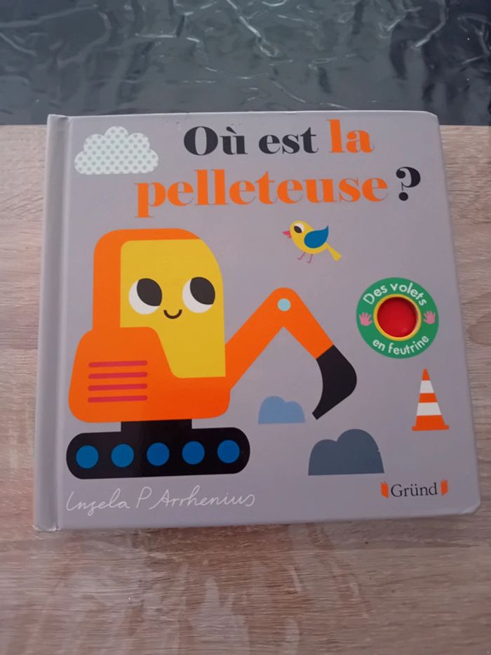 Livre où est la pelleteuse