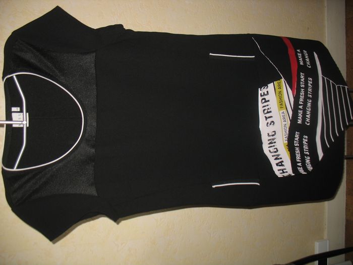 ROBE MC NOIRE AVEC MOTIFS "TREND BY MISS CAPTAIN" - NEUVE - TAILLE 42 - n°16