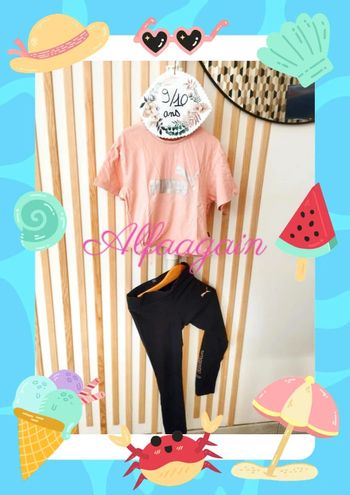 Ensemble sport puma 9/10ans fille