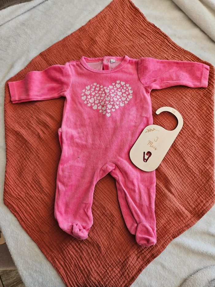 Pyjama ouatiné / Taille 3 mois