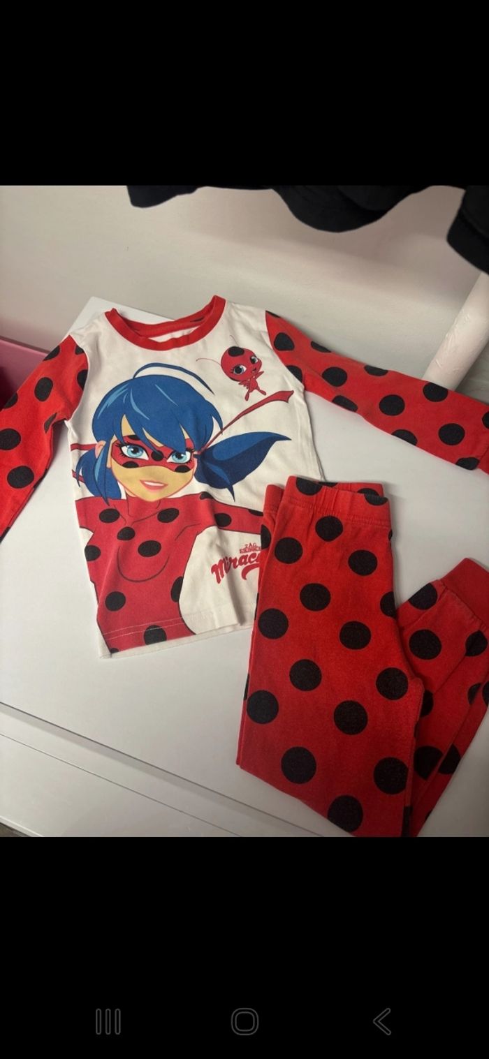 Pyjama Ladybug 3/4 ans