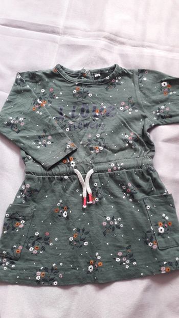 Robe manche longues 12 mois