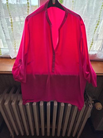 Blouse fuchsia