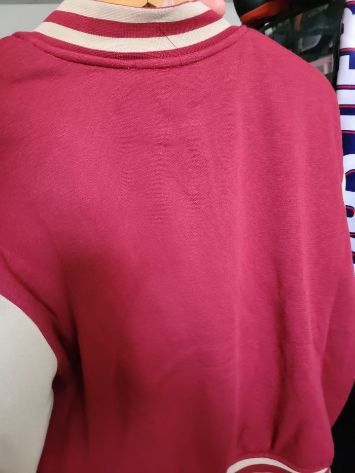 Blouson style bordeaux bordeaux - photo numéro 4