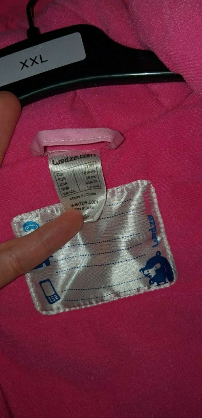 👚 Manteau / blouson à capuche Wedze 18 mois - photo numéro 6