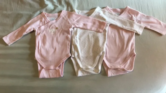 Lot de 3 bodys fille