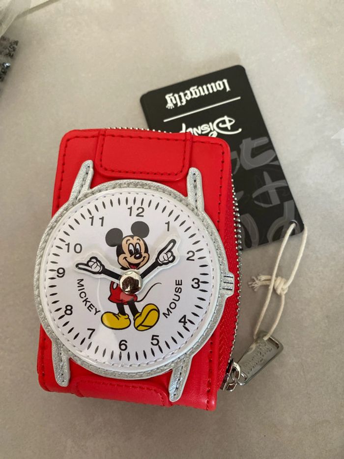 Porte carte disney horloge Mickey