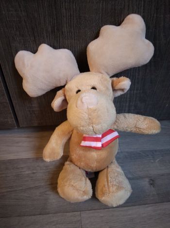 Peluche renne Noël neuf