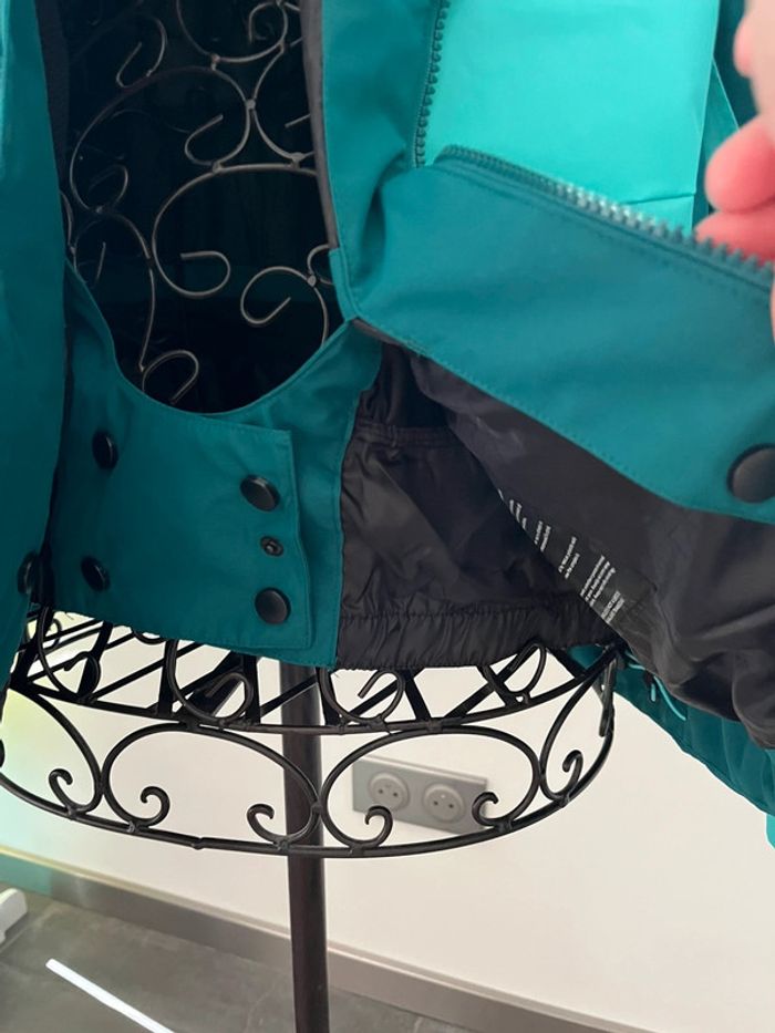 Manteau de ski femme Recco bleu turquoise taille XL - photo numéro 3