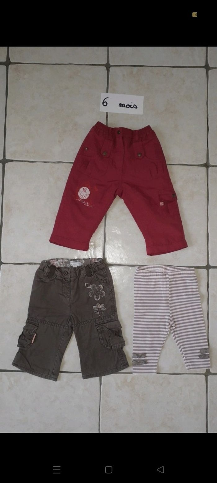 Lot pantalon
