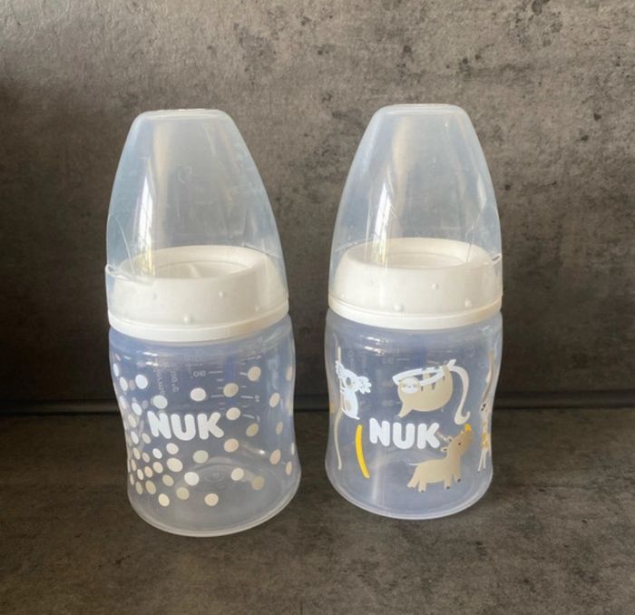 Lot 2 biberons NUK